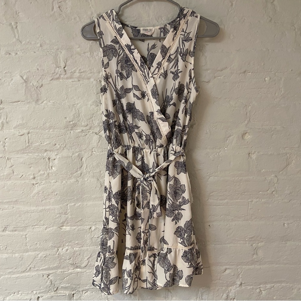 Beautiful black and white dress